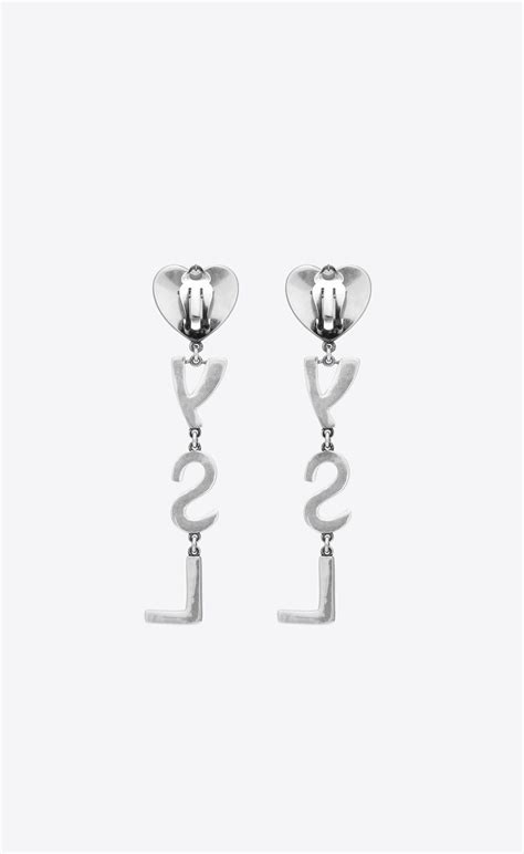 YSL opyum earrings